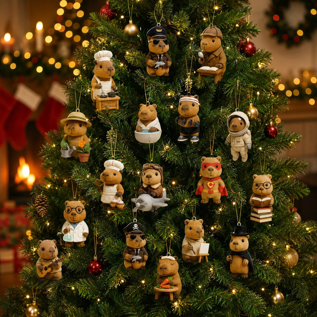 2026 Advent Calendar with 24 Surprise Capybara Figures