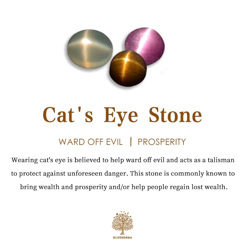 Large Cat's Eye Gemstone Ring – Liora