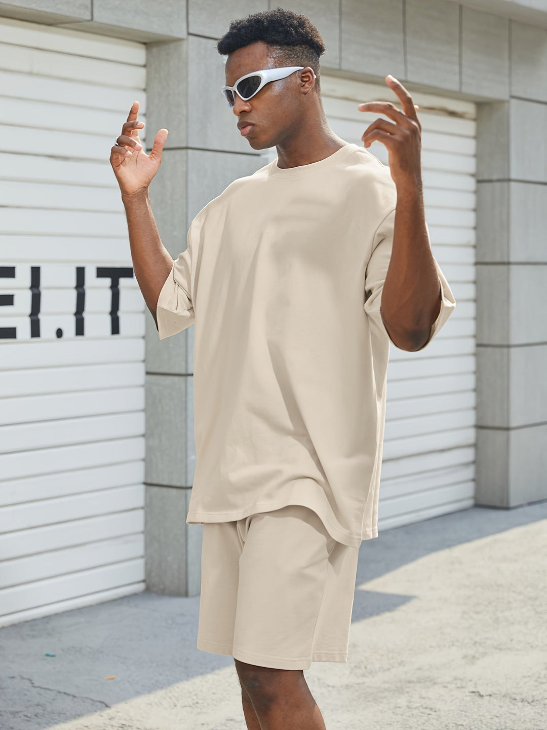 Casual and Relaxed Cotton Set – Lightweight and Comfortable