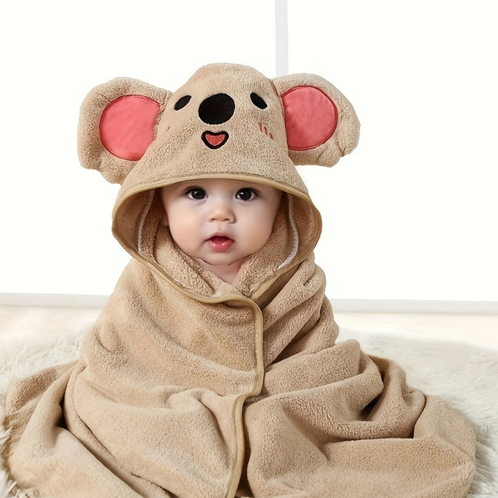 SnuggleSoft Hooded Towel for Children – Fast-Drying and Ultra Soft