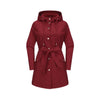Belted Hooded Trench Coat