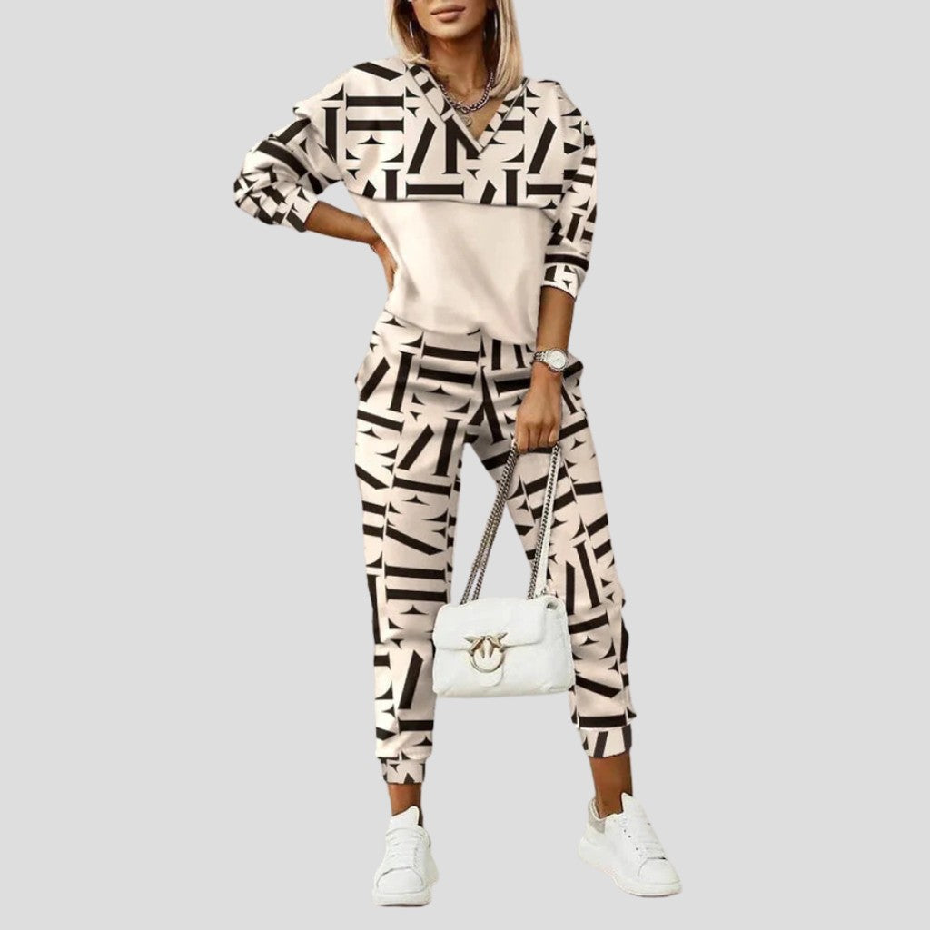 Amara | Modern Two-Piece Zip Tracksuit Set — image 1