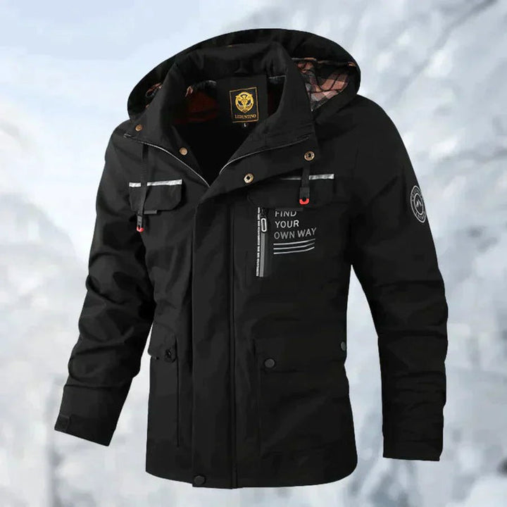 Men's Wind and water-resistant Hooded Jacket