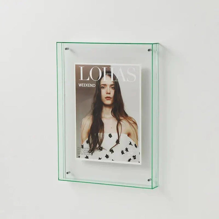 Vibrant Acrylic Display Frame – Contemporary Coloured Photo Holder