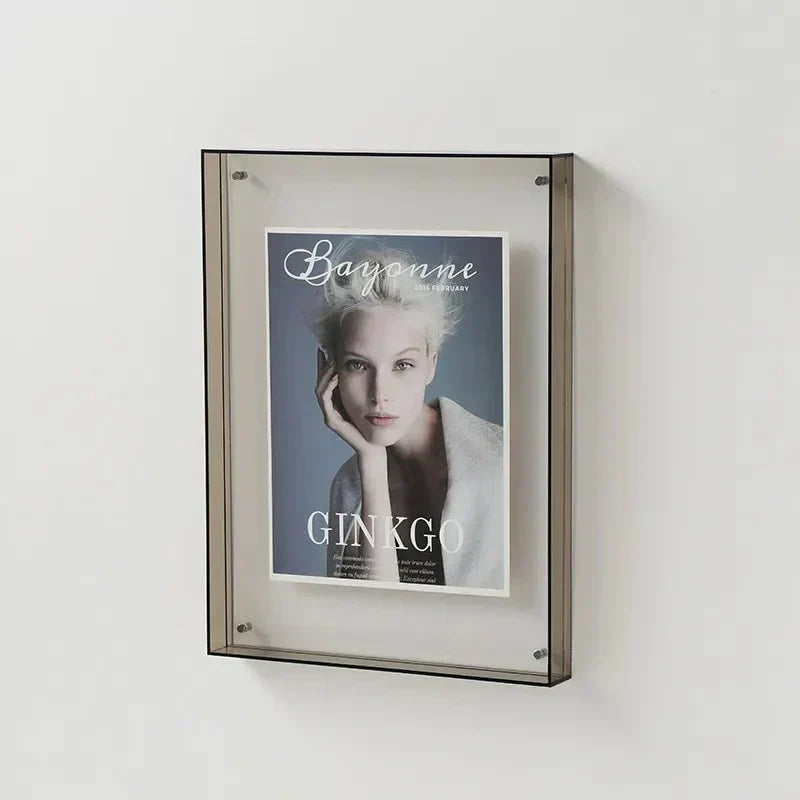 Vibrant Acrylic Display Frame – Contemporary Coloured Photo Holder