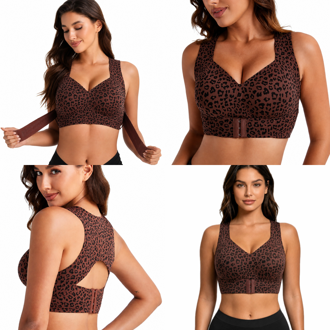 Supportive posture corrector bra