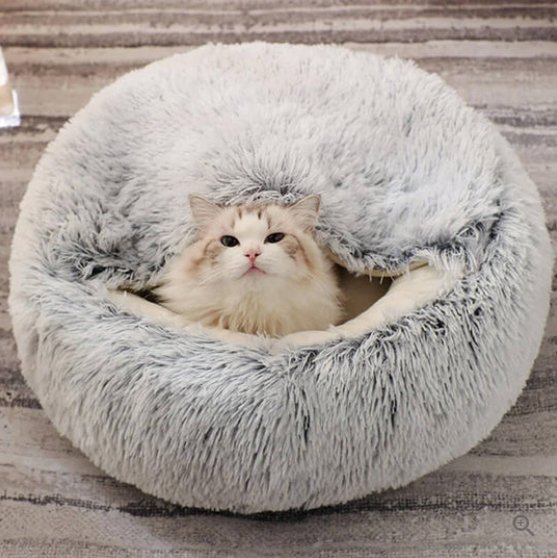 CozyNest • Calming Nest Bed for Dogs and Cats