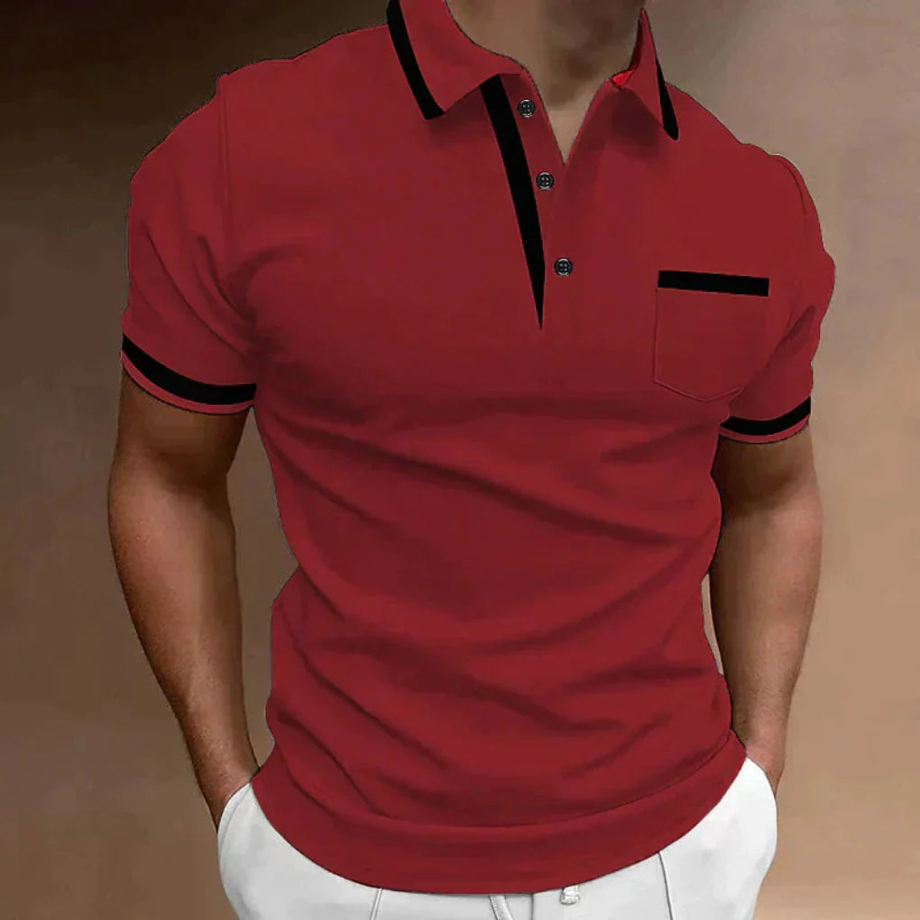 Classic Men’s Polo Shirt Timeless Fit, Everyday Elegance