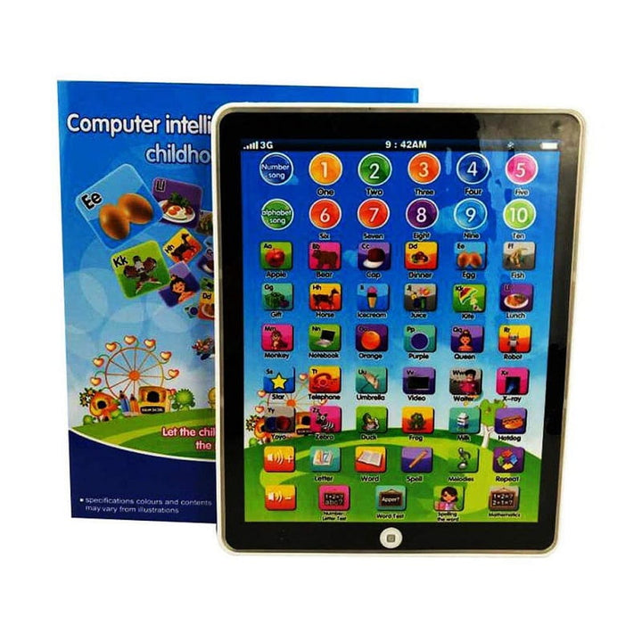 Interactive Learning Tablet for Children with Sounds, Colours and Quiz Function – 7.5 Inches