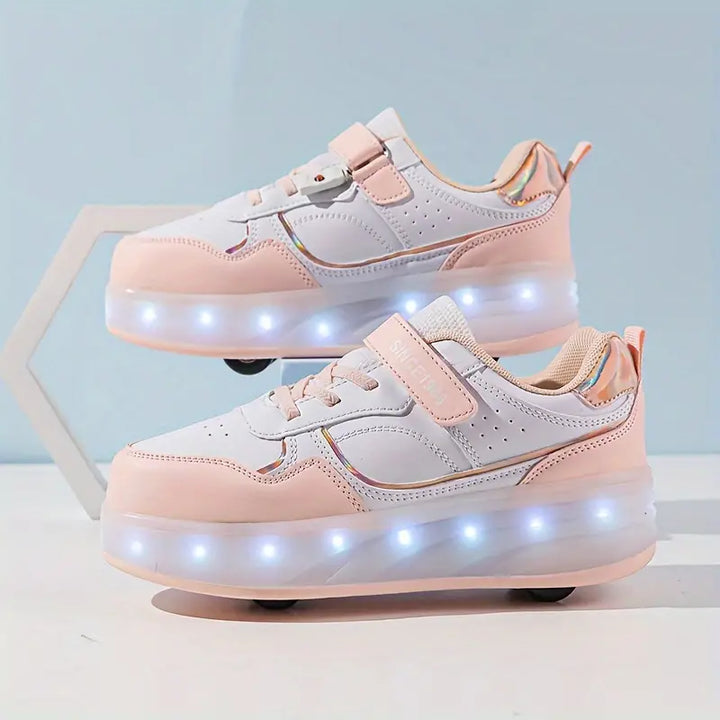 Roll in Style with Velo – Sneakers with Wheels and Light-Up Soles