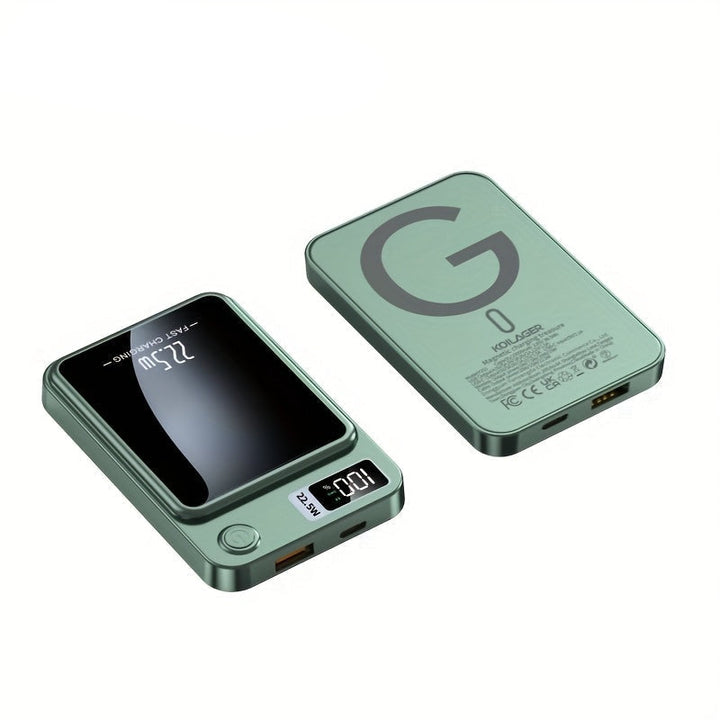 Magnetic Power Bank – Ultra-Slim with Super-Fast Wireless Charging