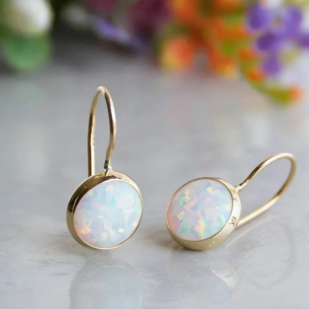 Womens Retro Minimalist Light-luxury High-end Earrings