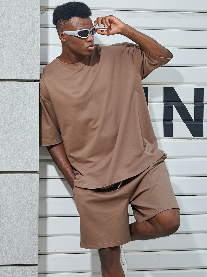 Casual and Relaxed Cotton Set – Lightweight and Comfortable