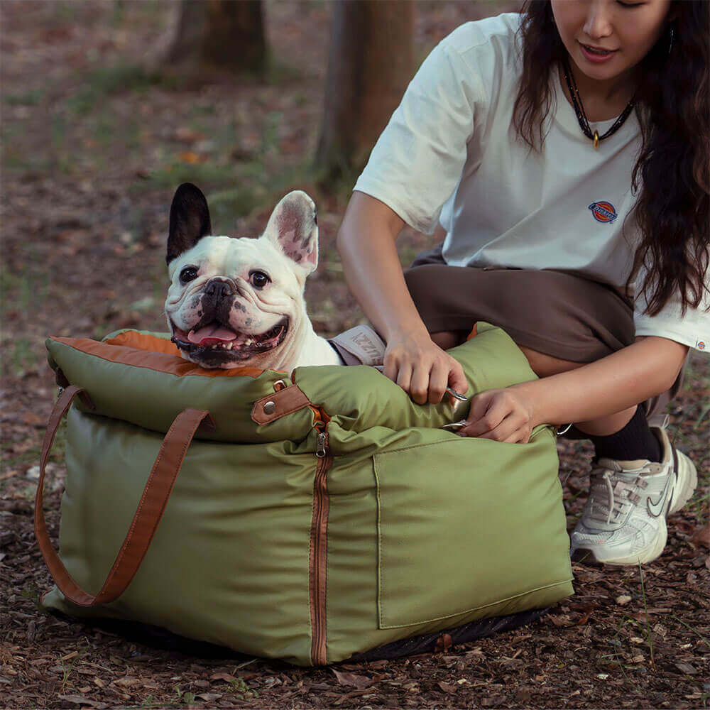Comfortable Winter Car Seat for Dogs - PawLuxury