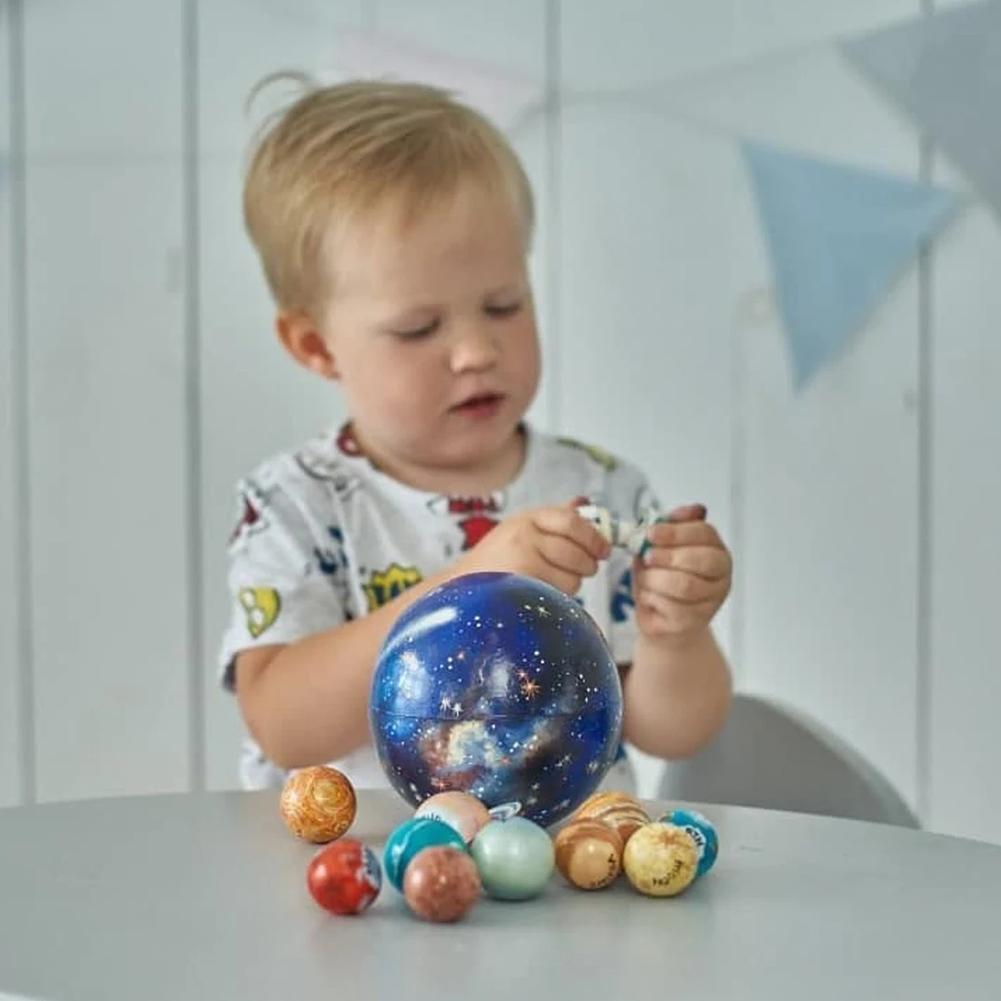 Galaxy Quest Wooden Planet Set – Educational Adventure for Kids