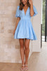 Elegant and  Flowy Fit Mini Dress