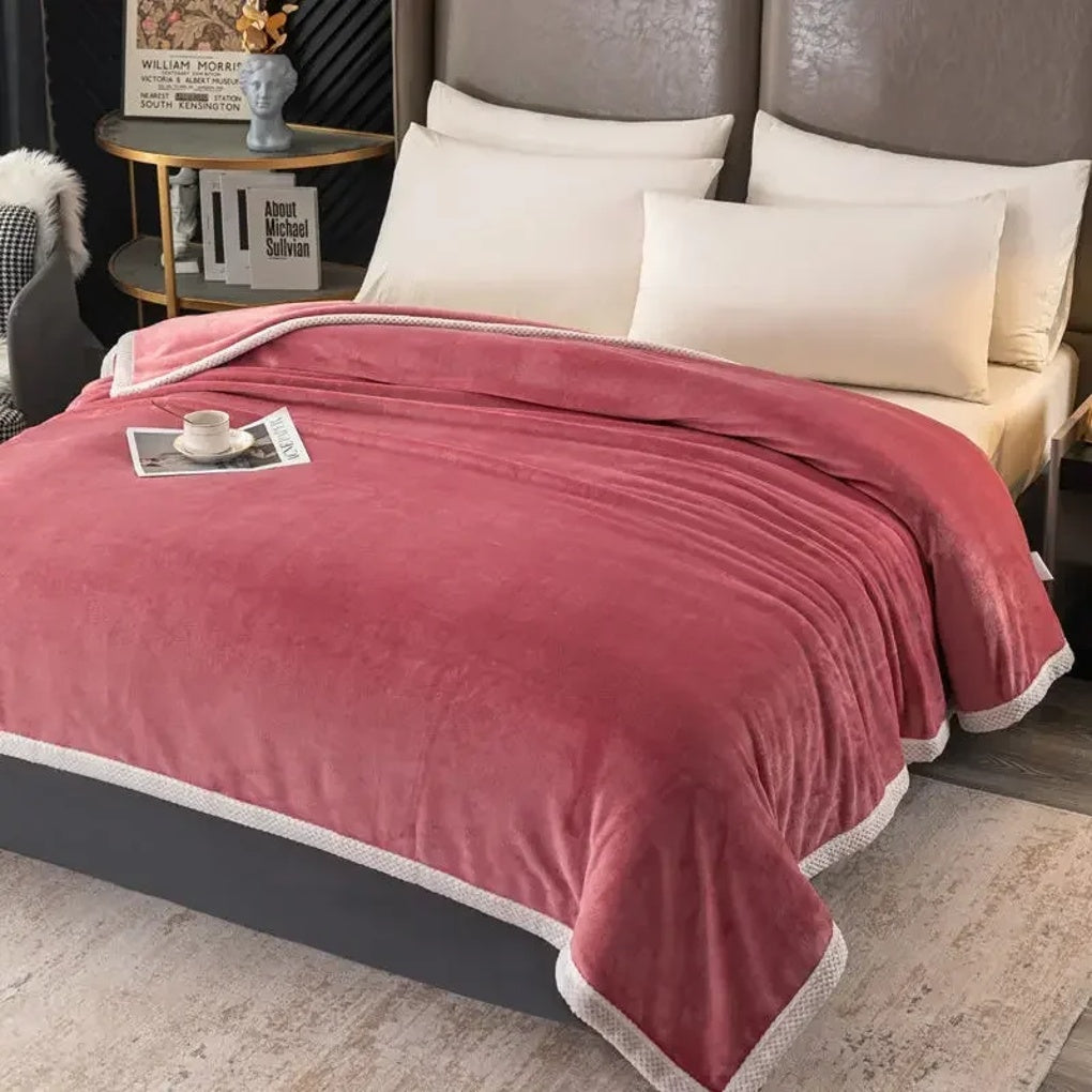 Thick Polyester Fleece Blanket