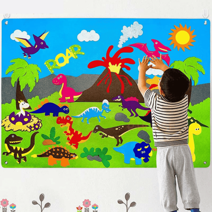 Felt Play Mat for Children - FeltAdventure
