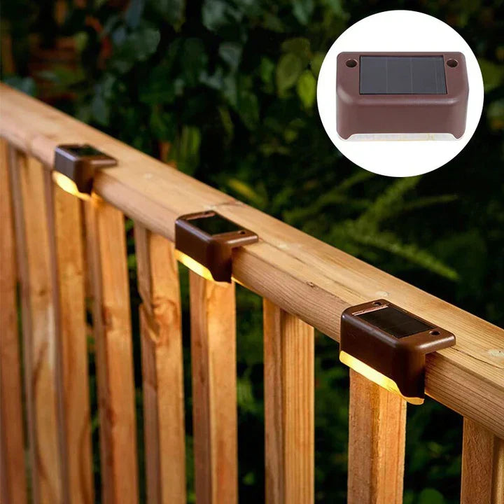 6+2 FREE | Solar Garden Light | Waterproof Outdoor LED Light | Warm Light | Safe, Atmospheric Lighting