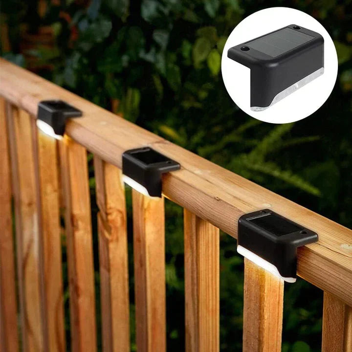 6+2 FREE | Solar Garden Light | Waterproof Outdoor LED Light | Warm Light | Safe, Atmospheric Lighting