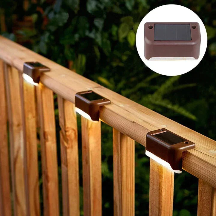 6+2 FREE | Solar Garden Light | Waterproof Outdoor LED Light | Warm Light | Safe, Atmospheric Lighting