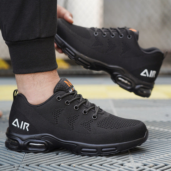 Safety Shoes with Non-Slip Sole and Reinforced Toe