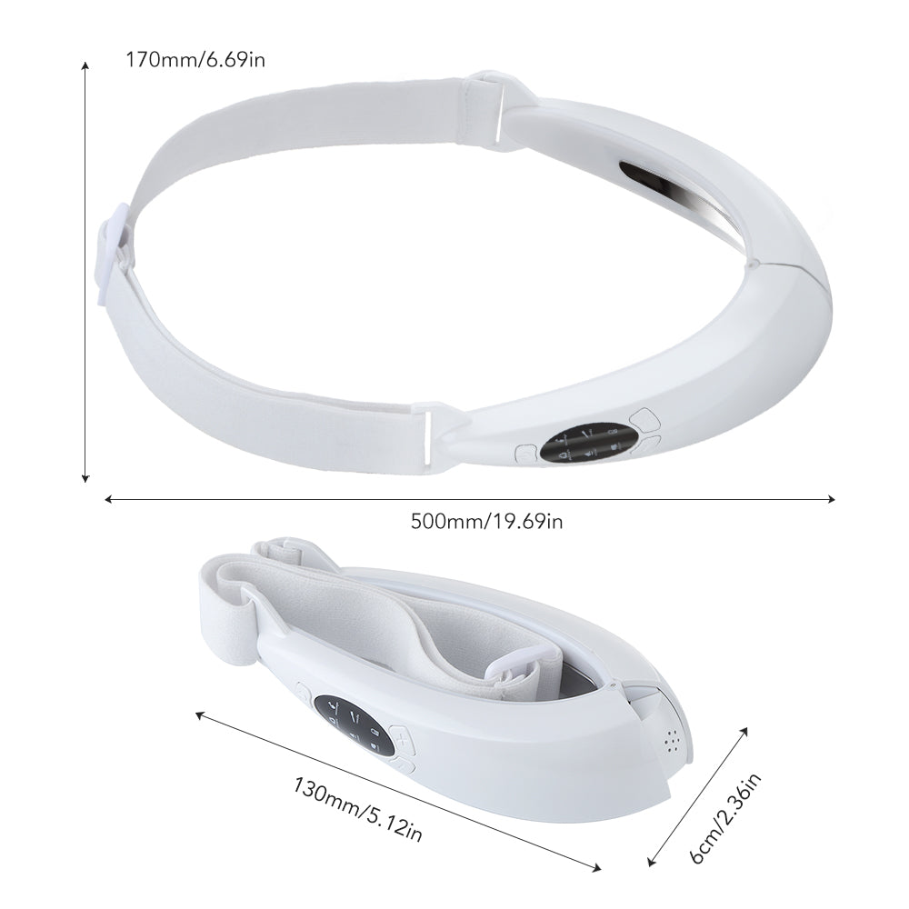 EMS Gesichtsstraffer mit LED-Therapie - Gesichtsstraffung und Doppelkinn-Entfernung