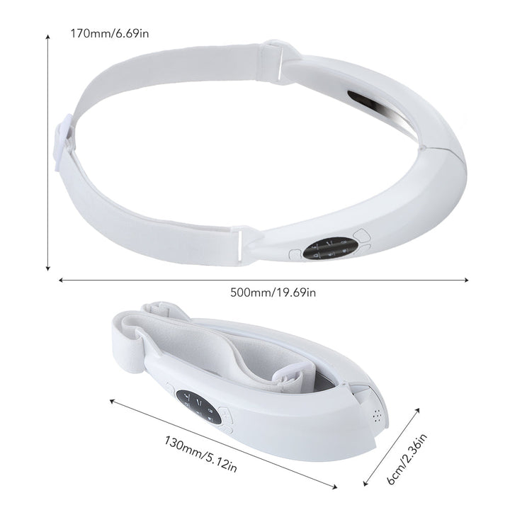 EMS Gesichtsstraffer mit LED-Therapie - Gesichtsstraffung und Doppelkinn-Entfernung