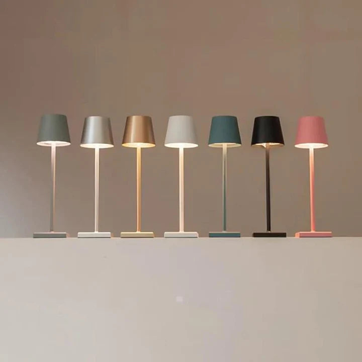Wireless Rechargeable Table Lamp - Elegant Lighting