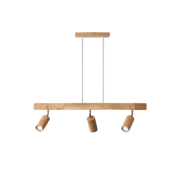 Adjustable Wooden Ceiling Spotlight – EcoLux