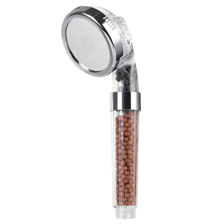 Water-Saving High-Pressure Shower Head with Filter - AquaGlow