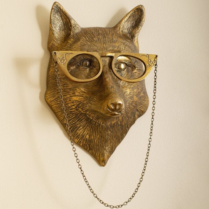 Verspielte Wanddekoration mit Tierkopf - WallCritters