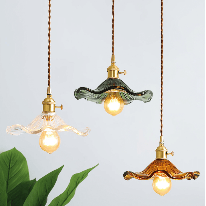 Hibiskus-Hängelampe - Gemütliche LED-Beleuchtung