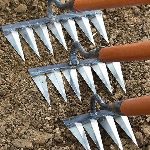 Garden Weeding Rake | Sturdy Rake | WurzelKraft