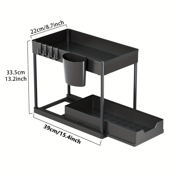 Multifunctional Sliding Organizer – Practical and Space-Saving