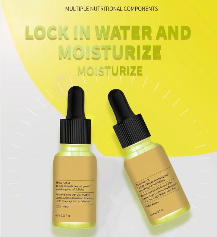 Natural Rosemary Oil for Intense Hair Growth