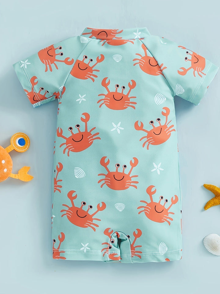 UV Swimsuit for Kids – Comfortable One-Piece for Sun Fun and Splashing