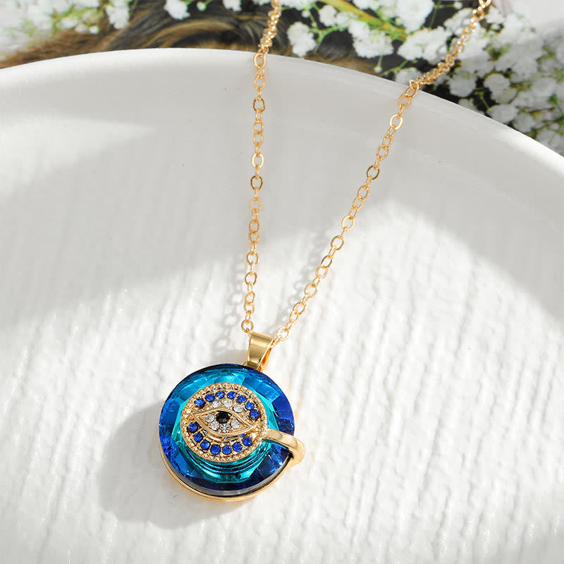 "You Will Always Be Protected" - Evil Eye Necklace