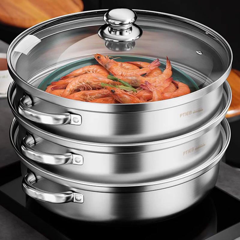 3-stöckiger Dampfgarer – NutriSteam