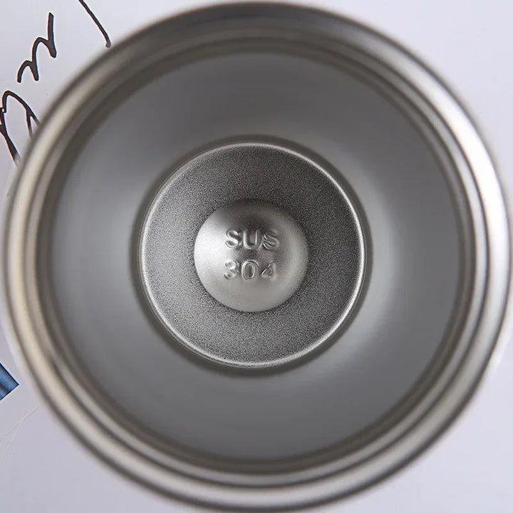 Stainless Steel Thermal Mug with Smart Temperature Display – TempMate