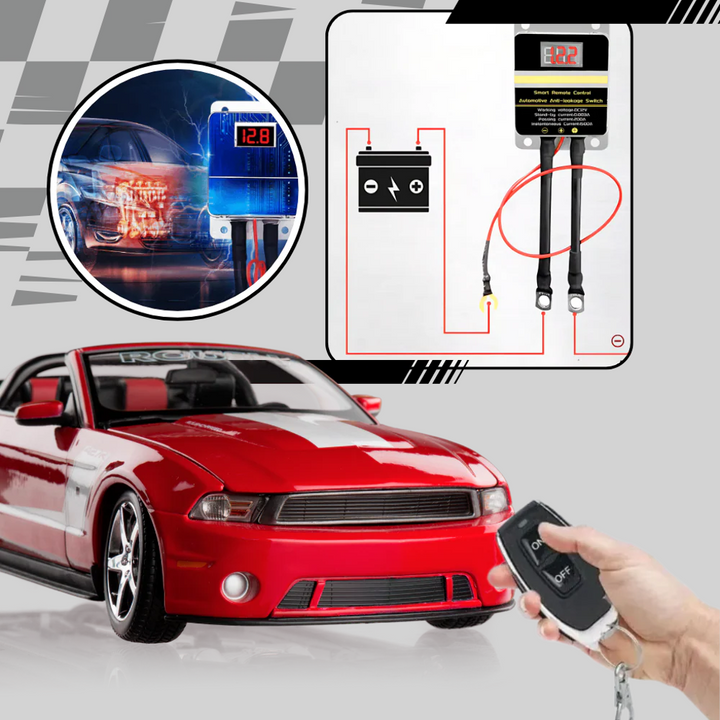 Car Kill Switch – Remote Battery Disconnect Device