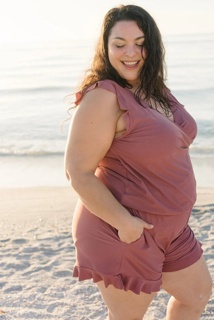 Women's Swimsuit with Built-in Bra