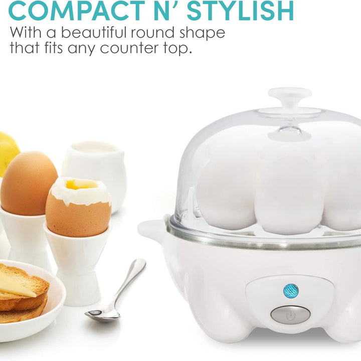 Egg Cooker – Fast Cooking, Poached Eggs and Omelette Preparation with Automatic Shut-Off