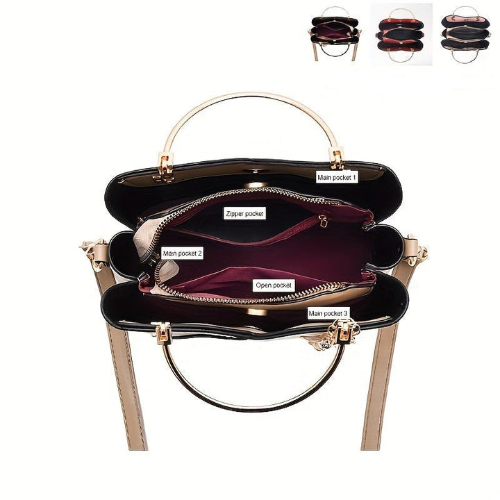 Luxus-Ledertasche | Essentielle Tasche | Elegant & Praktisch