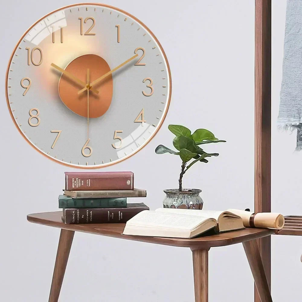 NovaTime Decorative Wall Clock - Elegant