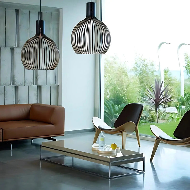 Elegante dänische Pendelleuchte - Skandinavisches Design - Verstellbar