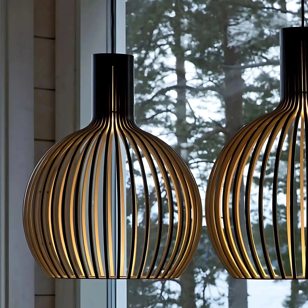 Elegant Danish Pendant Lamp – Scandinavian Design – Adjustable