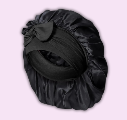 SilkNight Luxe Silk Cap - Protective Night Cap
