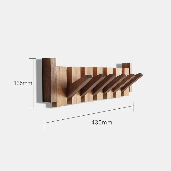 Kleshenger HarmonyCoat Piano – Creative Wooden Coat Rack for Hallway and Entrance