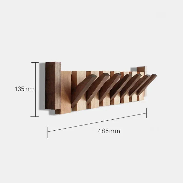 Kleshenger HarmonyCoat Piano – Creative Wooden Coat Rack for Hallway and Entrance